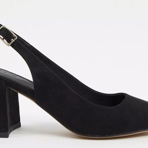 ASOS faux-suede high heels